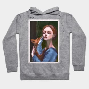 Girl with a fox Hoodie